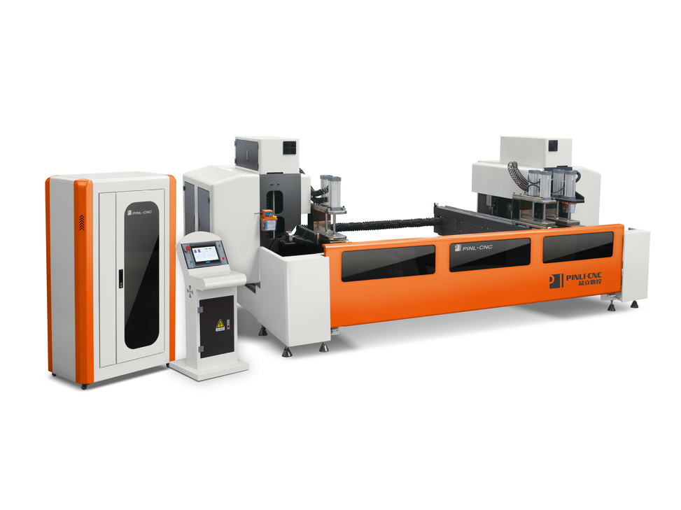 Intelligent Double-head Sawing and Milling CNC Machining Center