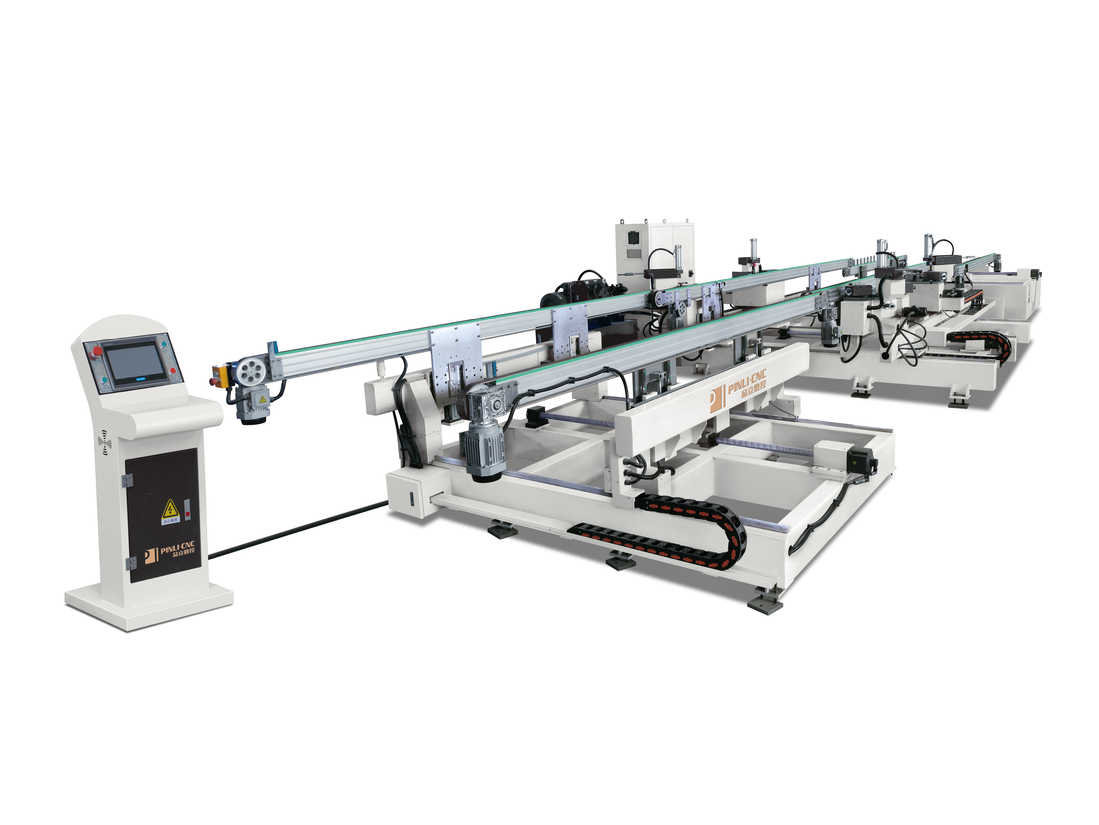 CNC Four-head Corner Crimping Production Line